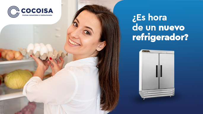 ¿Cuándo reemplazar tu refrigerador comercial ?  Señales Clave