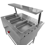 Baño María Sin Gabinete a Gas Natural 3 Enteros INMEZA FACTORY BMS3 GN