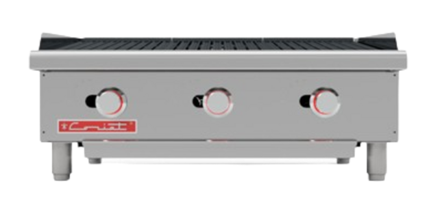 CORIAT ACV-3 DE MESA MASTER PREMIUM Asador a gas, con 3 parrillas reversibles. 10010311