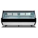 Vitrina Carnicera Blanca con Mosaico Negro Luz Led 636 L (1029121) Imbera VMCA-250