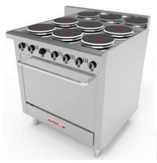CORIAT EC-6-HG-E MASTER Estufa Electrica 6 quemadores 16010113