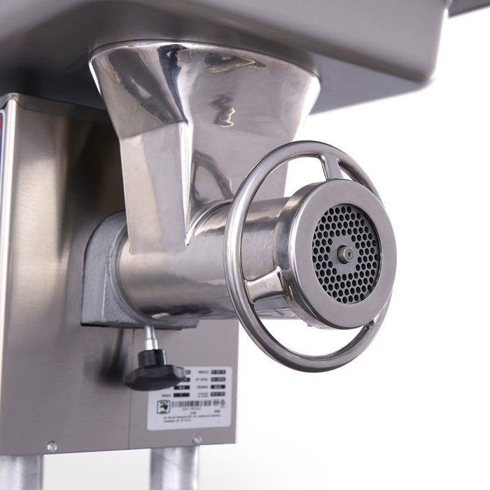 Molino Carne Para Mesa Acero Inox 1HP 110V Torrey M-22-RSS-1