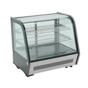 Migsa RTW-120L4 Vitrina Refrigerada Cristal Curvo con Sistema Antiempañante. Potencia 230 w a 110v/60hz