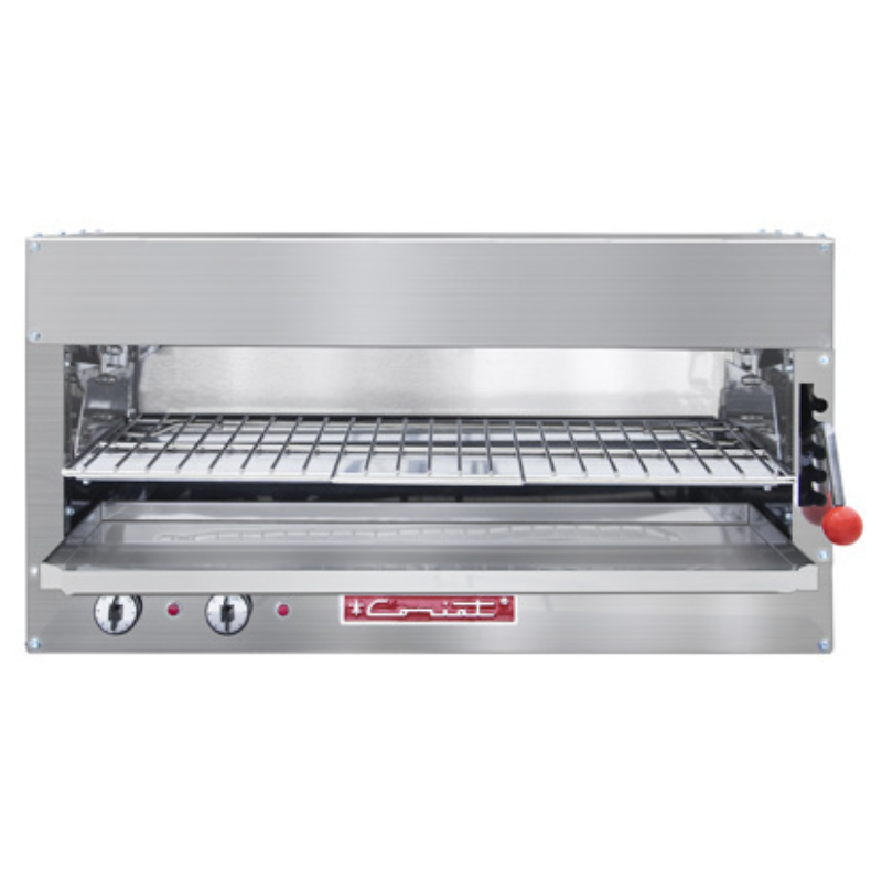 CORIAT SC-31.5-G-E MASTER Salamandra Eléctrica para 2 platillos, acero inox.