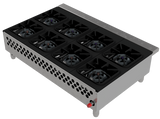 CORIAT PCV-8 DE MESA MASTER PREMIUM Parrilla a Gas de 8 Quemadores octagonales sólidos en hierro fundido. 25010411