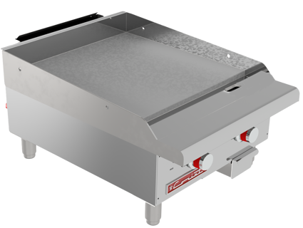 CORIAT CV-2 MASTER PREMIUM Plancha a gas, con 2 quemadores tipo "U", placa de 3/4" de espesor. 26010211