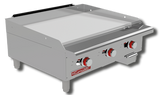CORIAT CV-3 MASTER PREMIUM Plancha a gas, con 3 quemadores tipo "U", placa 3/4" de espesor. 26010311