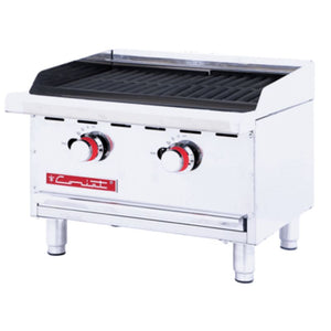 CORIAT ACH-2 DE MESA PETIT Asador a gas, con 2 parrillas reversibles.