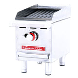 CORIAT ACH-1 DE MESA PETIT Asador a gas, con 1 parrilla reversible.