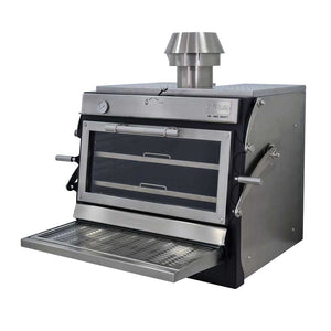 Pira 500.104 Horno 90 LUX ED para carbón y leña 140 comensales