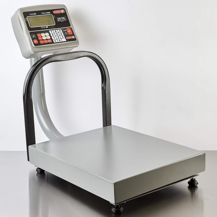 Bascula de Recibo Uso Rudo, Funcion Caja Registradora, Conexión USB 100kg Torrey PCB100
