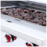 CORIAT ACH-1 DE MESA PETIT Asador a gas, con 1 parrilla reversible.