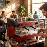 Cafetera Automatica Electronica Con Dosaje Programable 2 Grupos 2,400W 110V Magister STILO ES100