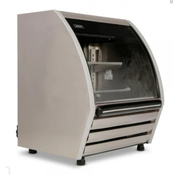 Vitrina Cremera Blanca Luz Led 8 pies (1026441) Imbera PHS-8B F1