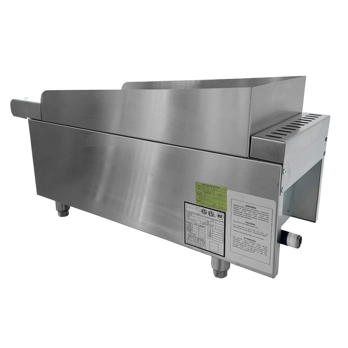 Asador a Gas - Piedra Volcánica 12" Asber AECRB-12