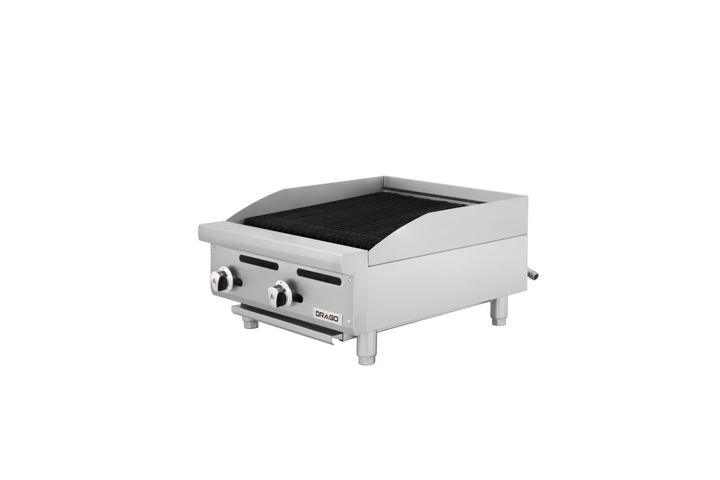 Asador Radiante Gas 2 Quemadores Drago AG-2R