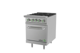 Estufa con Horno - Emerald Line a Gas Natural 4 Quemadores Asber AER 4 24 EM NG