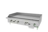 Plancha Termostatica - Emerald Line a Gas Natural 4 Quemadores Asber AETG 48 EM NG