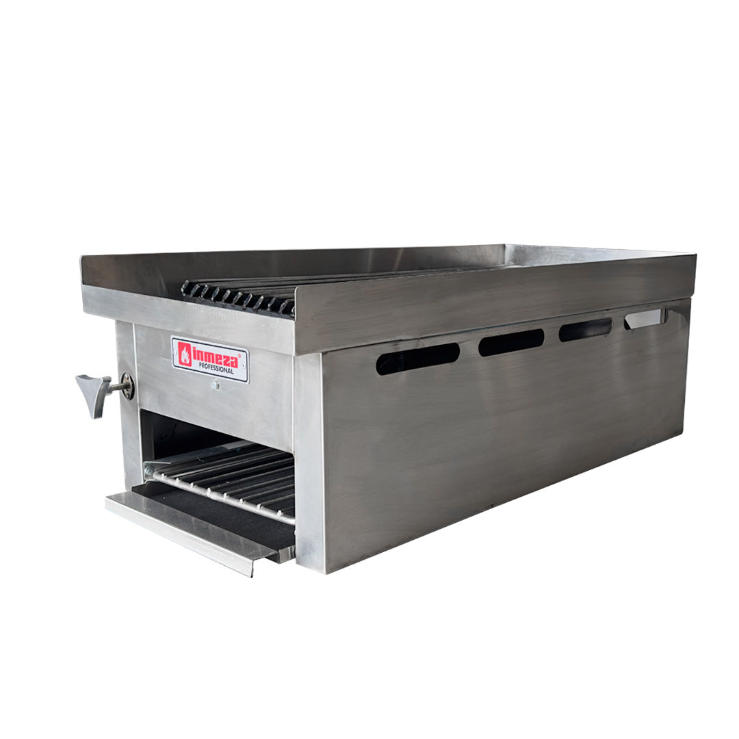 Asador Radiante a Gas Natural 1 Quemador Lateral INMEZA FACTORY ASLRI GN