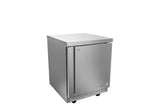 Mesa Congelador Bajo Mostrador Premium 1 Puerta Acero Inox 9.5 Pies Asber AUTF-27 P HC