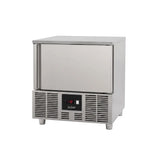 Abatidor Temperatura 5 Guías Refrigeración 18kg/ciclo Congelación 10 Kg/ciclo Asber BBC-05