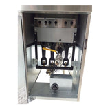 Freidora A Gas 1 Tina 3 Quemadores Acero Inoxidable Asber AEF-4050-S-E