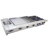 ASBER asador a gas - radiante 72"