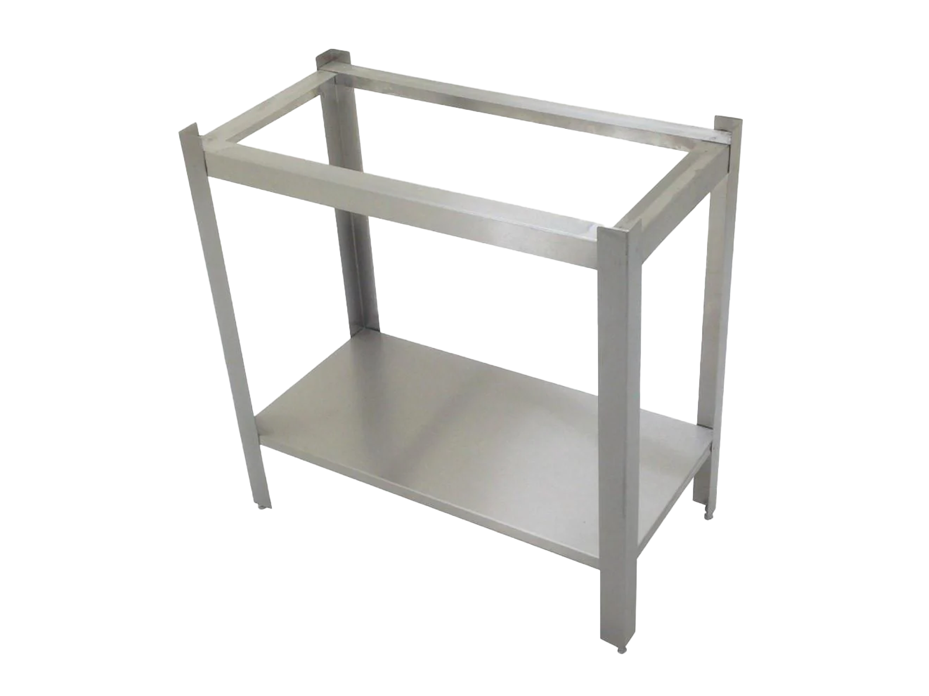 INMEZA BAS35i Base Inoxidable c/entrepano equipos 35 x 70 cms