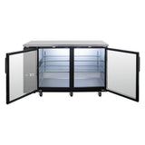 Refrigerador Contrabarra 2 puertas 11 Pies Icehaus CBR-2PC-SS-02