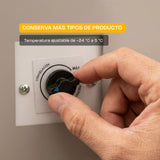 Congelador Tapa de Cristal Plano 7 Pies Rhino CONGECRI-7P