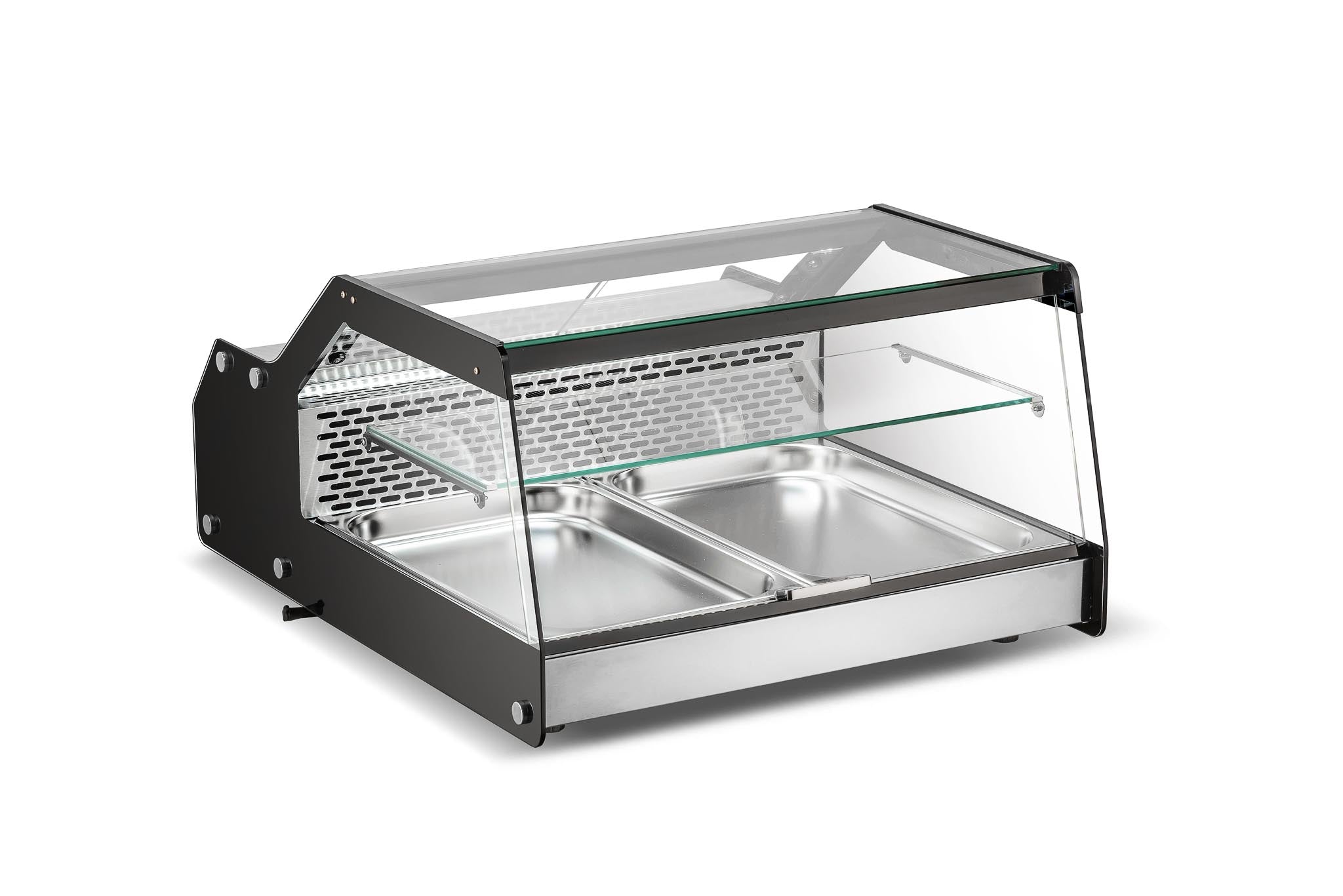 Vitrina Refrigerada Sobre Mostrador Con Cristal Recto 112 L 180W 110V Migsa CW-128