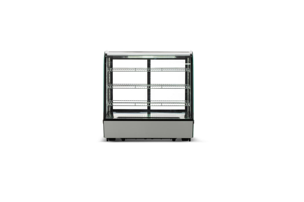 Vitrina Refrigerada Cristal Curvo 195 L 250W 110V Migsa CW-195R