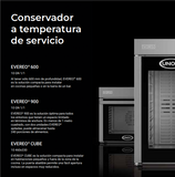 Conservador de Comida Eléctrico a Temperatura 10 Bandejas GN 1/1 (entrada vertical) EVEREO Unox XEEC-1013-EPRS