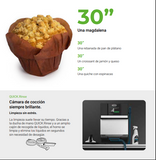 Horno Convección y Cocción Acelerada Eléctrico 1 Bandeja 30x30 cm SPEED.Compact™ ECO  Unox XEMA-01NS-MCDS-AL