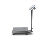 Báscula de Recibo, con Plato Anti-derrapante, Doble Pantalla, Batería Recargable 100 kg Torrey DFABRPP1003
