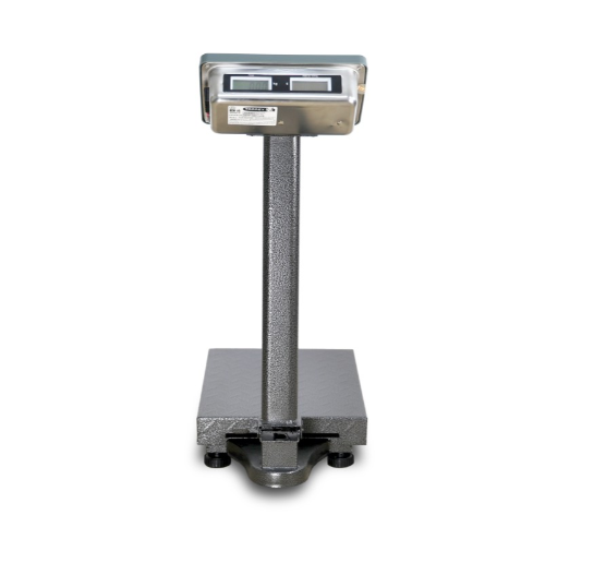 Báscula de Recibo, con Plato Anti-derrapante, Doble Pantalla, Batería Recargable 100 kg Torrey BRPP-100