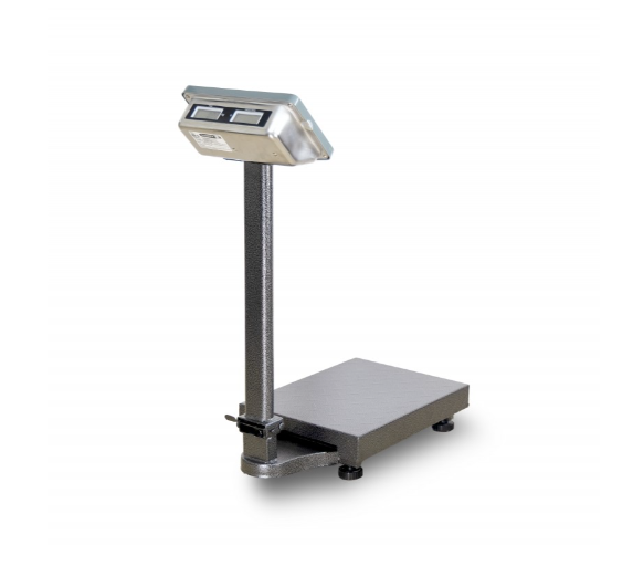 Báscula de Recibo, con Plato Anti-derrapante, Doble Pantalla, Batería Recargable 100 kg Torrey BRPP-100