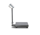 Báscula de Recibo, con Plato Anti-derrapante, Doble Pantalla, Batería Recargable 100 kg Torrey DFABRPP1003