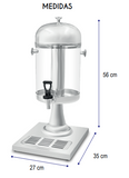 Dispensador Cilíndrico de Bebidas 8 L Caledonia DISJU-8