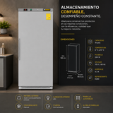 Refrigerador Vertical Puerta Sólida 19 Pies Rhino REVEAB-19S
