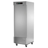 Congelador Vertical 1 Puerta Acero Inox 23 Pies 220V Asber ARF-23-H HC 220V