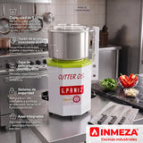 Cutter 5L Equipo Para Moler Y Mezclar Diversos Alimentos 0.37Kw/H G.Paniz CT05