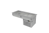 Cuba Refrigerada 4 Insertos GN-1/1 115 V Asber DRFB-411-CU HC