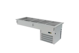 Cuba Refrigerada 5 Insertos GN-1/1 115 V Asber DRFB-511-CU HC