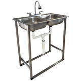 Fregadero ECO Doble Tarja Nuevo INMEZA FACTORY EEF2C-NVO