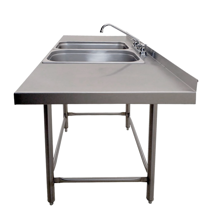 Fregadero Doble Tarja ECO Acero Inoxidable INMEZA FACTORY EEFR1
