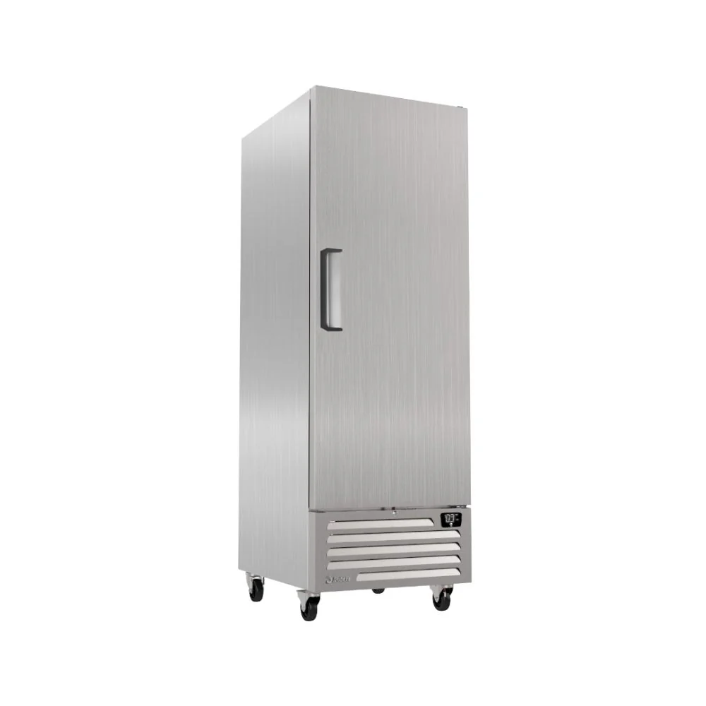 Refrigerador Vertical 1 Puertas Acero Inox Luz Led  23.4Pies (1028382) Imbera RIB23C-1
