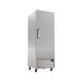 Refrigerador Vertical 1 Puertas Acero Inox Luz Led  23.4Pies (1028382) Imbera RIB23C-1