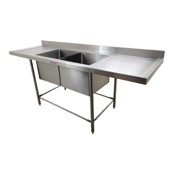 Fregadero Doble Tarja Acero Inoxidable INMEZA FACTORY F2GCI