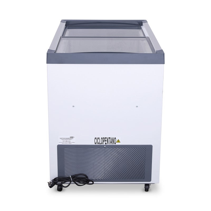 Polar CH-300PR Congelador horizontal tapa cristal recto 225 litros CCH300PR015